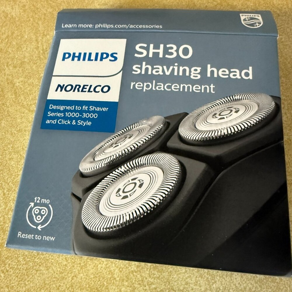 Philips Norelco SH30 Shaving Head Replacement for Series 1000-2000 Shavers